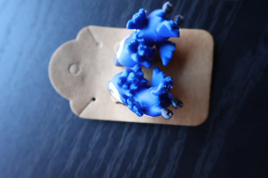 BLUEJAY CHOMP EARRINGS