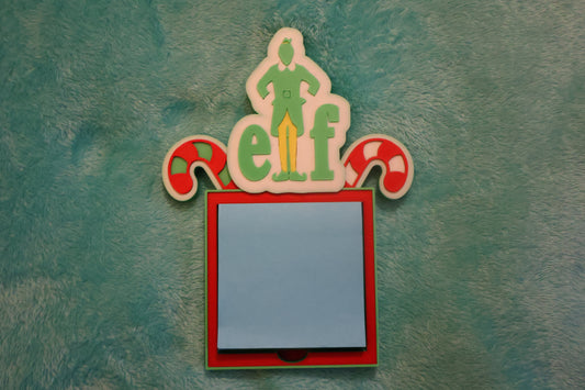 Santa OMG I Know Him post it note holder