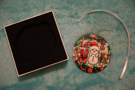 Let it Snow Ornament