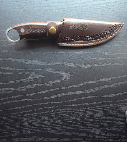 Custom Engraved Knife