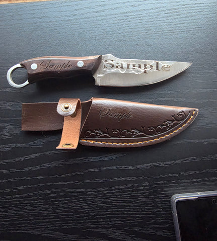 Custom Engraved Knife