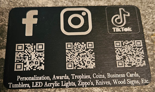 Metal Business Cards