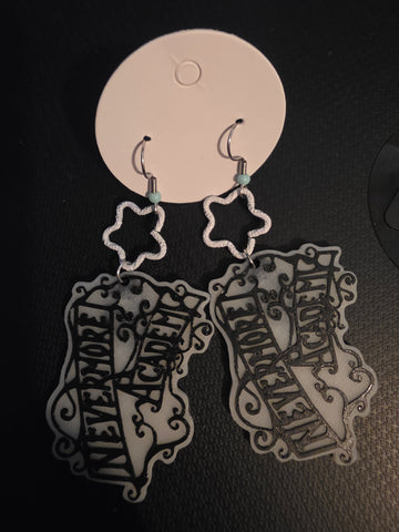 Glowing earrings