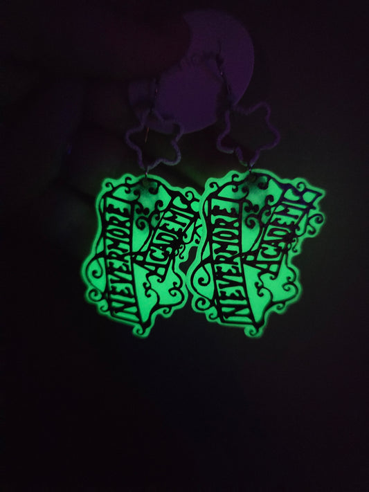 Glowing earrings