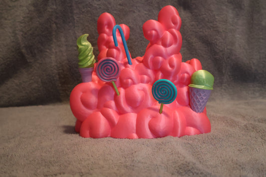 Candy themed Nintendo Switch docking holder