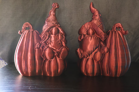 PUMPKIN GNOME COUPLE SET