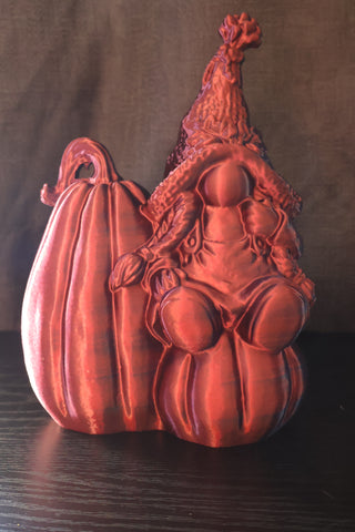 PUMPKIN GNOME COUPLE SET