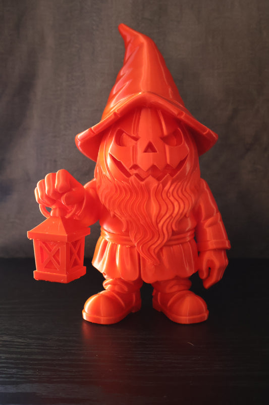 PUMPKIN LANTERN GNOME