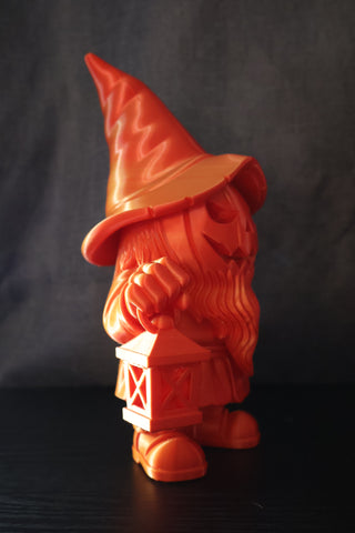 PUMPKIN LANTERN GNOME