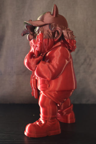 ROCKER WITH GUITAR GNOME