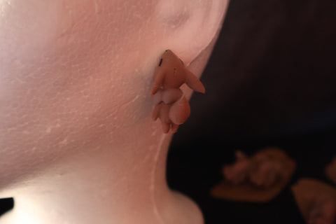 EEVEE INSPIRED CHOMP EARRING