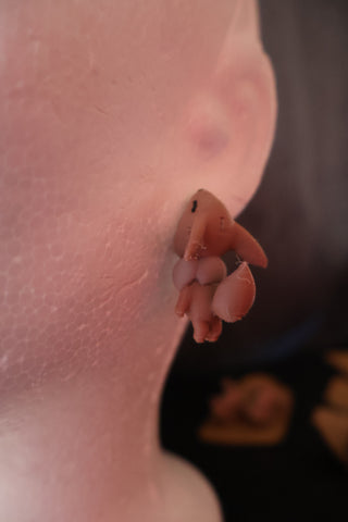 EEVEE INSPIRED CHOMP EARRING