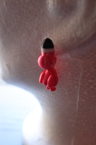 FLAMINGO CHOMP EARRINGS