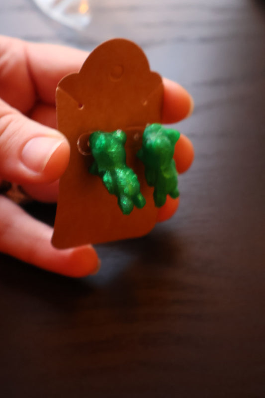 FROG CHOMP EARRINGS