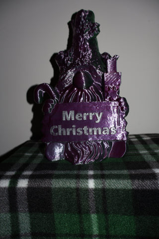 dual color Merry Christmas Gnome