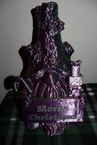 dual color Merry Christmas Gnome