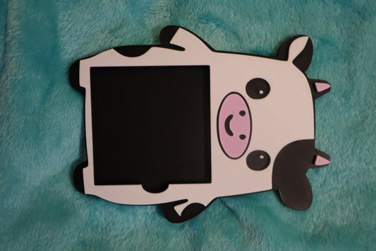 cow post it note holder