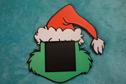 Grinchy post it note holder
