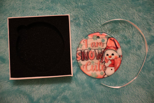 Snow cute Ornament