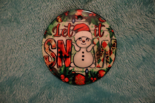 Let it Snow Ornament