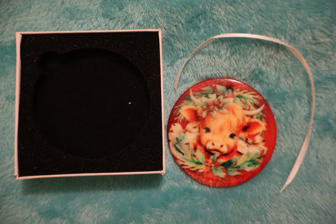 Highland cow Ornaments