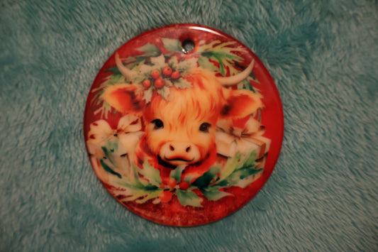 Highland cow Ornaments
