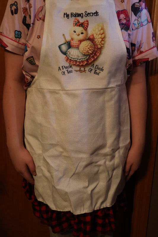 Chicken Secret baking Apron Set