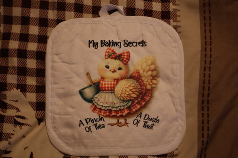 Chicken Secret baking Apron Set