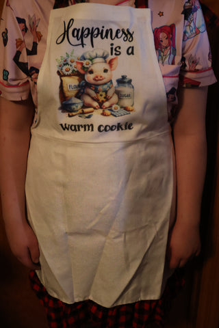 Pig Baking is My Happy Place Apron Set