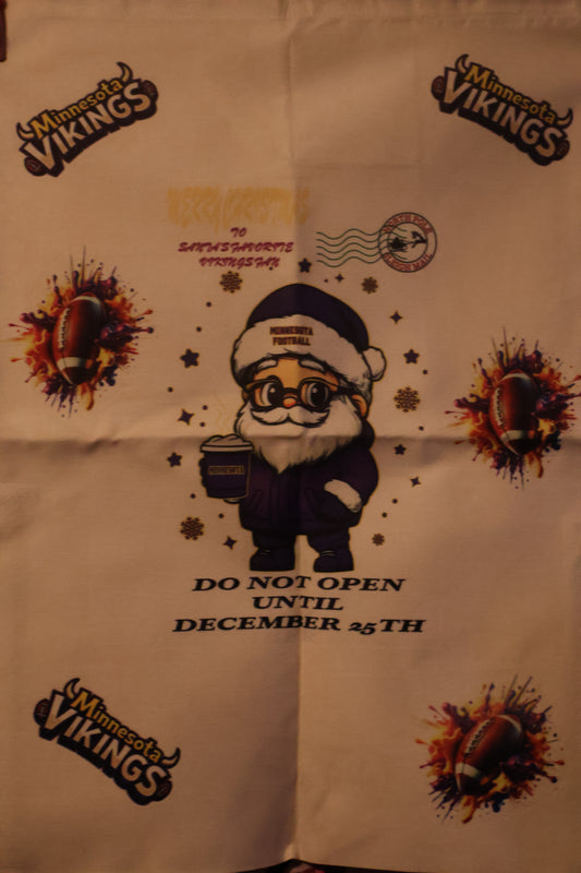 Football Santa Sack