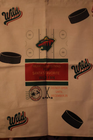 Hockey Santa Sack