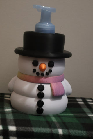Snowman Soap Holder