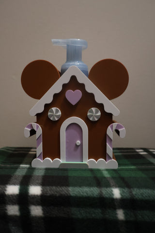 Mouse ear Gingerbread House Soap holder