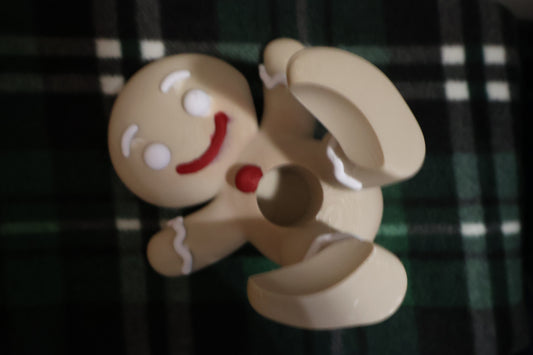 Gingerbread Man Wine/Liquor bottle holder