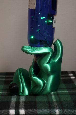 frog/tadpole Liquor bottle holder