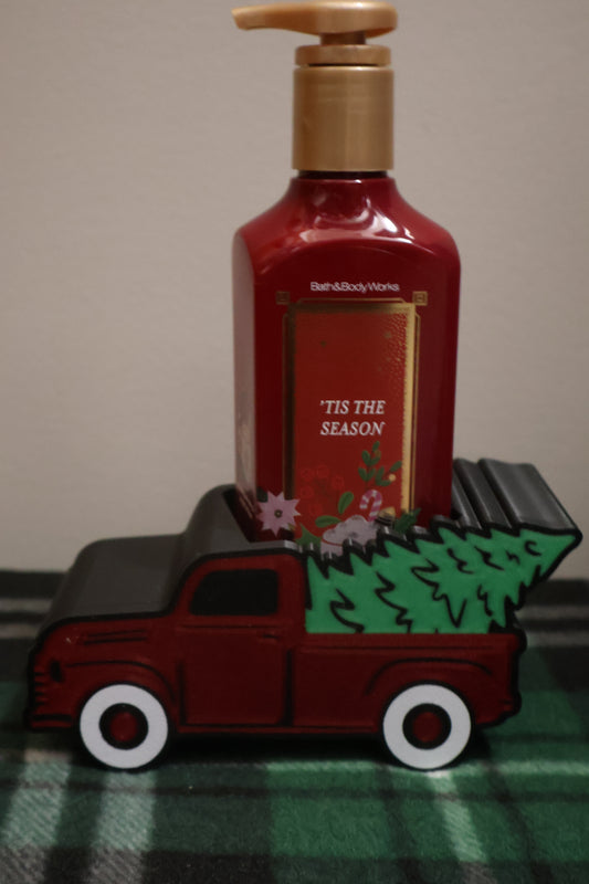 Christmas Truck Soap holder