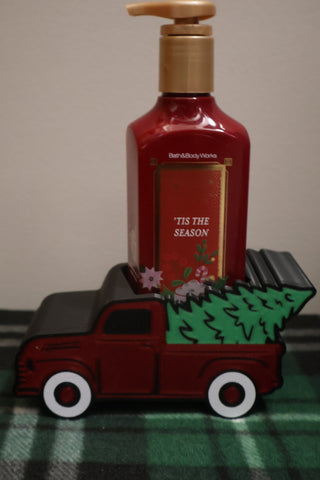 Christmas Truck Soap holder