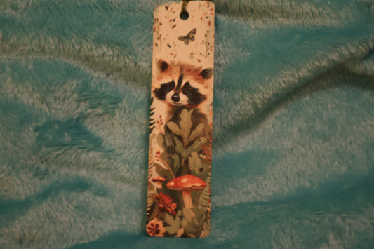 Raccoon Bookmark