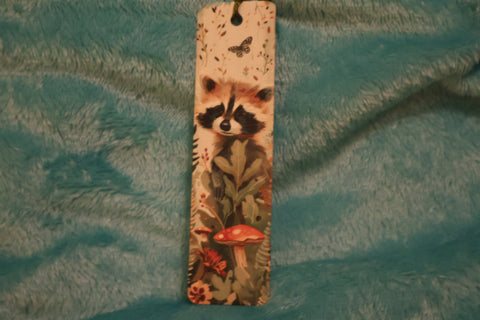Raccoon Bookmark