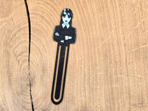 Wednesday inspired Bookmark