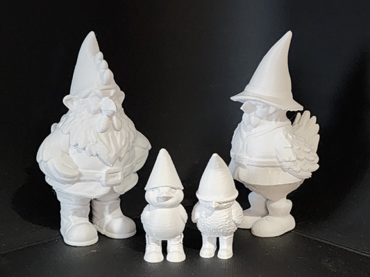 Chicken Gnome Family