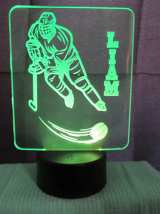 LED Lit Sign with Color Change