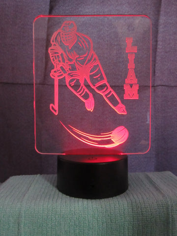 LED Lit Sign with Color Change